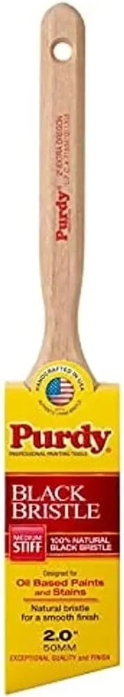[716341011703] PURDY EXTRA OREGON ANGLE BLACK BRISTLE SASH TRIM BRUSH 2" - 144116020