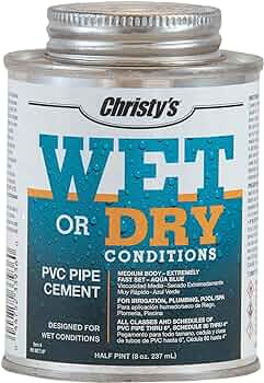 [076335453071] PVC Cement Wet & Dry - QT - 451307