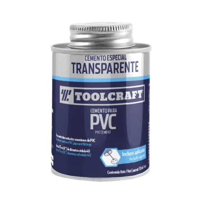 [750189283885] PVC- GLUE 8oz TOOL CRAFT TC1629
