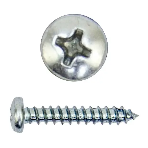 [80072] Phillip Sheet Metal Screws 10 x 1