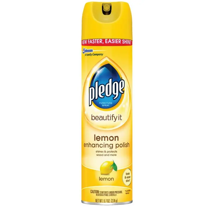 [046500723728] Pledge Furniture Polish Lemon 9.7 oz