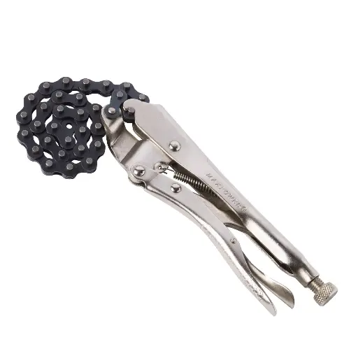 [7501206613245] Pliers Lock 10in w/ Chain