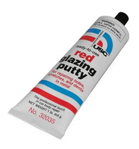 [03730732035] Putty Glazing Red 1lb