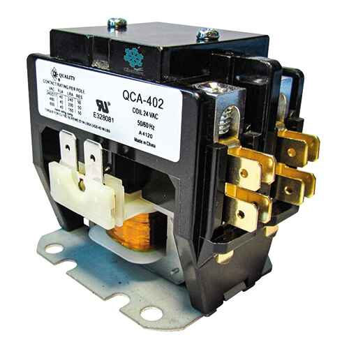 [00786685116076] QE QUALITY CONTACTOR 2 POLE 24V 40A - QCA-402