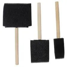 [078435908338] QUICK SOLUTIONS 3PC FOAM BRUSH SET - 991081603