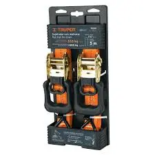 [7501206634875] RATCHETING TIE DOWN 2PC TR SU - 1000C