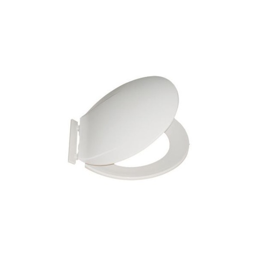 [TS100] RD PLASTIC TOILET SEAT WHITE - TS100