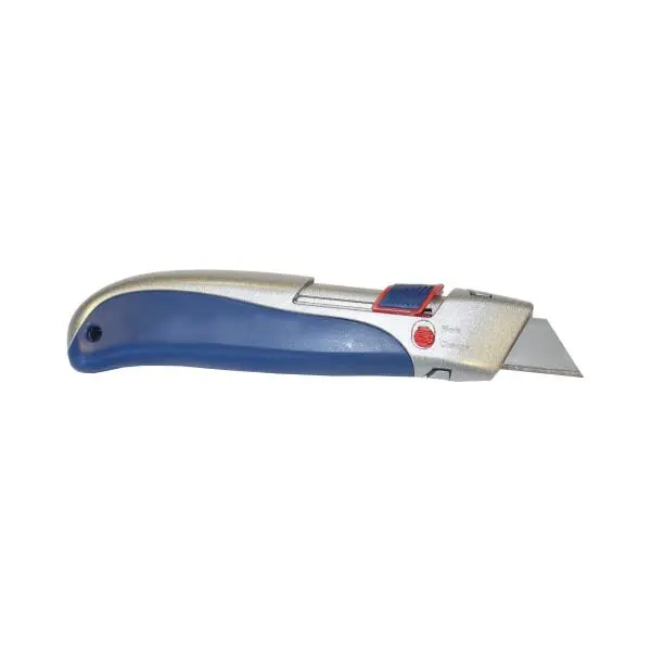 [5036108174201] RETRACTABLE SAFETY CUTTER BLUE PORTWEST - KN40BLU