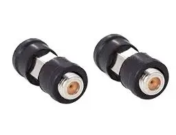 [X001EZYAXR] RG6 FEMALE TYPE CONNECTOR COAX COAXIAL COMPRESSION FITTING BLACK COLOR - RG6 FEMALE - X001EZYAXR