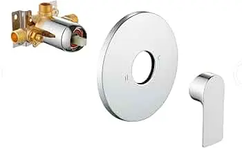 [7453038485609] ROUND SINGLE HANDLE SHOWER VALVE A367-WA016A