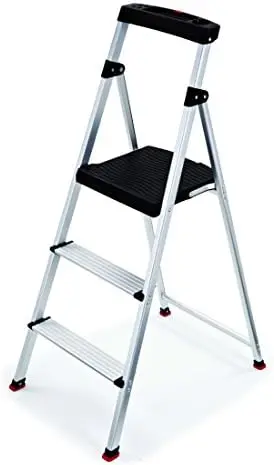 [722571010744] RUBBERMAID STEPSTOOL  3 STEP ALU - RMA-3