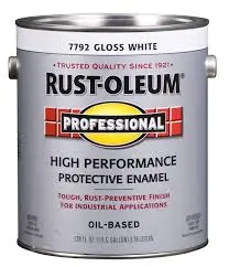 [020066779245] Rust-OleumGloss White Paint - #7792 GAL