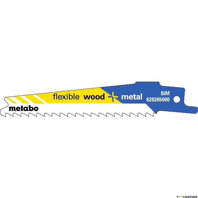 [4007430217639] SABRE SAWZALL BLADES BIM 100 X 1/4/6 TPI SINGLE METABO - 628265000