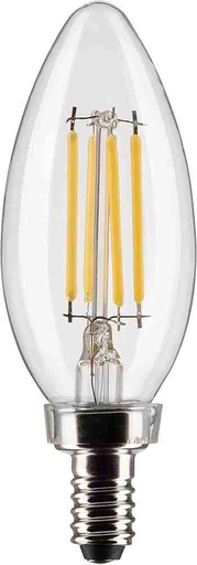 [045923206672] SATCO BULB CLEAR 5W ST19 LED 2700K 120V - S21360 
