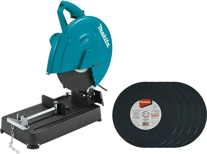 [088381807937] SAW CUT OFF 5 Pcs Disc Combo W/5 DISCS MAKITA - LW1401X