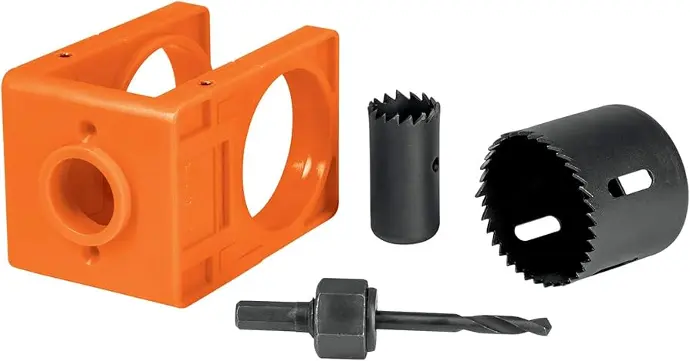 [7501206639702] SAW HOLE DOOR KIT 4pc Truper
