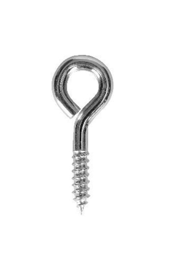 [51007] SCREW EYE ZINC #2 X 2-5/8 - 51007