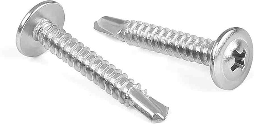 [931942] SCREW SELF DRILL 8-18 X 3/4" WAFER PH SDS 25PC - 931942