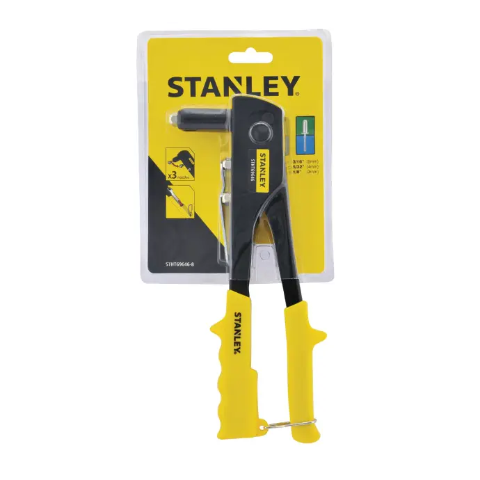 [7453010005252] SECURITY HAND RIVETER 3/16 - 5/32 - 1/8 - 69-646-SC
