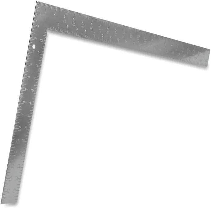 [7450077021624] SECURITY-16" x 24" CARPENTER SQUARE - BK1624