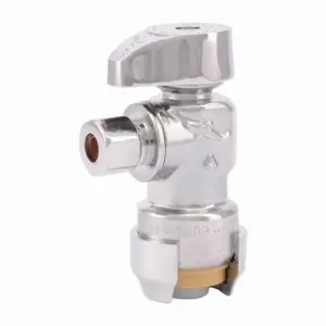 [697285606784] SHARKBITE 1/2" X 1/4" COMPRESSION ANGLE STOP VALVE - 233336-0000LF