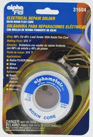 [031427314067] SOLDER 40/60 ROSIN FLUX CORE  ALPHA