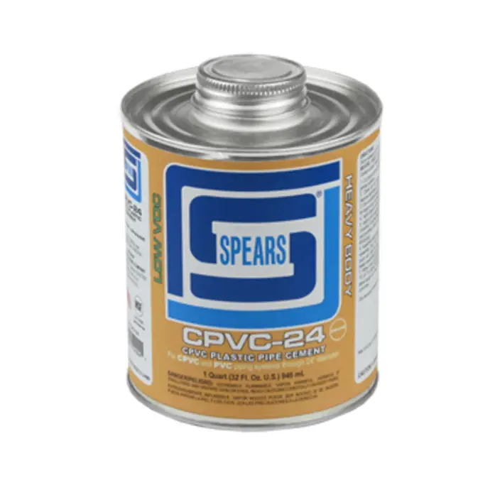[054211012925] SPEARS HEAVY BODY GREY CEMENT PINT - CPVC-24G-020