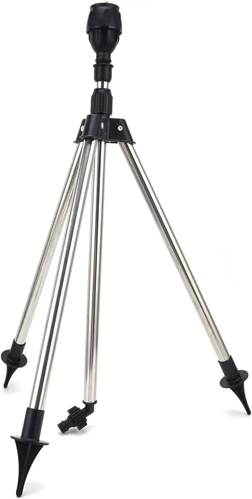 [7501206655320] SPRINKLER STAND METALIC W/HOSE TR