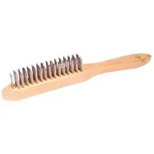 [638110014886] SS WIRE BRUSH 4 X 16 - GBR108