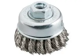 [4007430408297] STEEL WIRE CUP BRUSH 70MM 5/8" METABO - 623804000