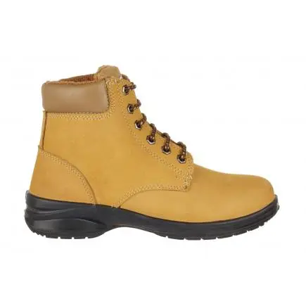 [5036108316434] STEELITE LOUISA  ANKLE BOOT S3 WHEAT #37 PORTWEST - FT41WHE37