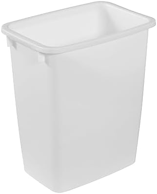 [73149105387] STERILITE OPEN WASTEBASKET 10GAL WHITE - 1053
