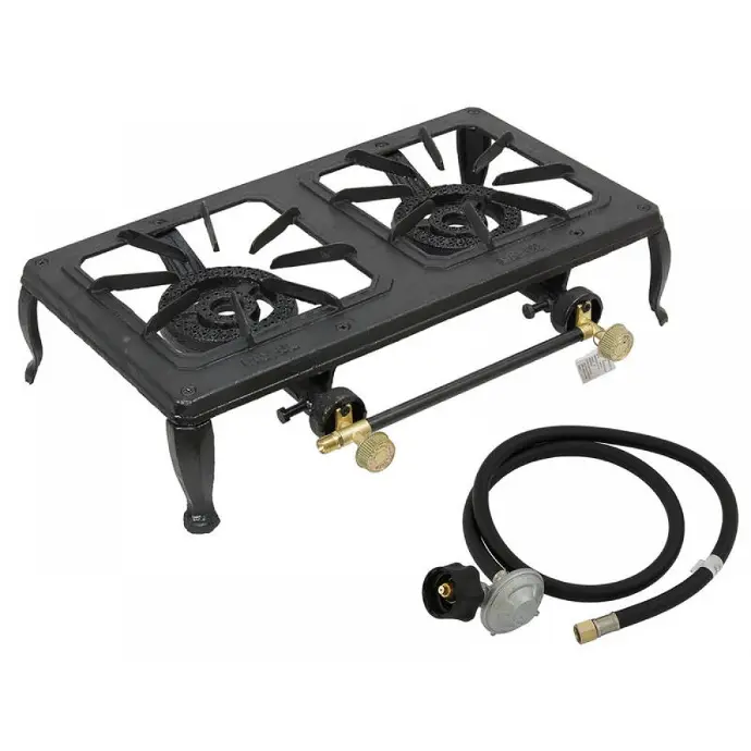 [759398000615] STOVE CAST GAS 2BURNER EC1739 DAILY