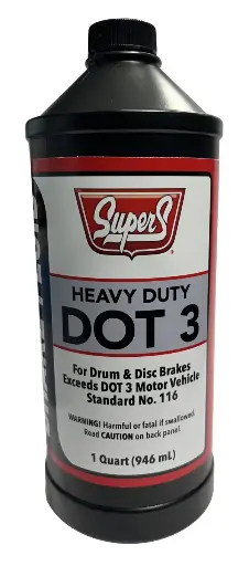 [085051000315] SUPER BRAKE FLUID DOT 3 HEAVY DUTY 12OZ - SUS31