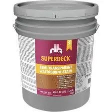 [740755000190] SUPER DECK SEMI-TRANSPARENT STAIN PROFESSIONAL WATERBORNE STAIN 2400 TINT BASE 5GAL - SC0024005-20