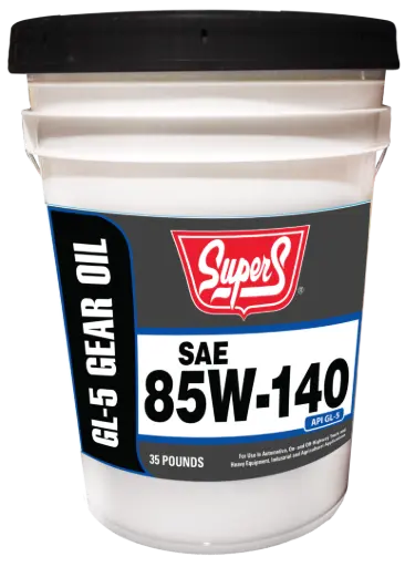 [085051000544] SUPER GEAR OIL 85w140 5-GAL - SUS54