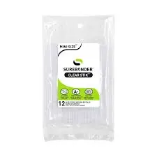 [018239500123] SUREBONDER ALL TEMP MINI GLUE STICKS 4" PACK - DT-12