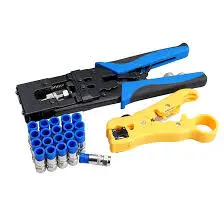 [X001YBPXM2] SWEEP 14PCS CABLE CRIMPER COMPRESSION TOOL KIT COAXIAL RG59
