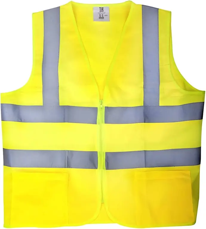 [7506240634898] Safety Shirt - Pockets Yellow TR