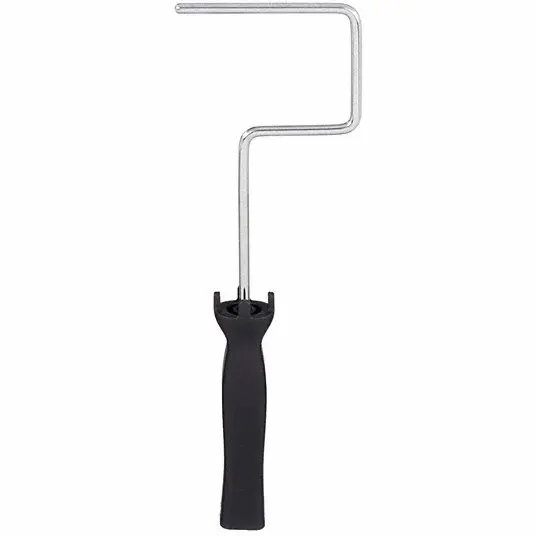 [638110019676] T-4" PAINT ROLLER FRAME 1WIRE BROWN - LPR413