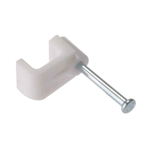 [638110013360] T-FLAT CABLE CLIP 4.0MM 100PC - CHF12MM