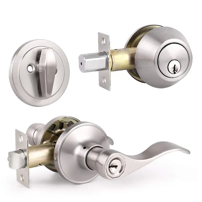 [638110020375] T-LEVER COMBO SET SINGLE CYLINDER SSBL - BRSS81L