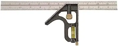 [638110018204] T-SS COMBO SQUARE 12" W/LEVEL BROWN - SQC12