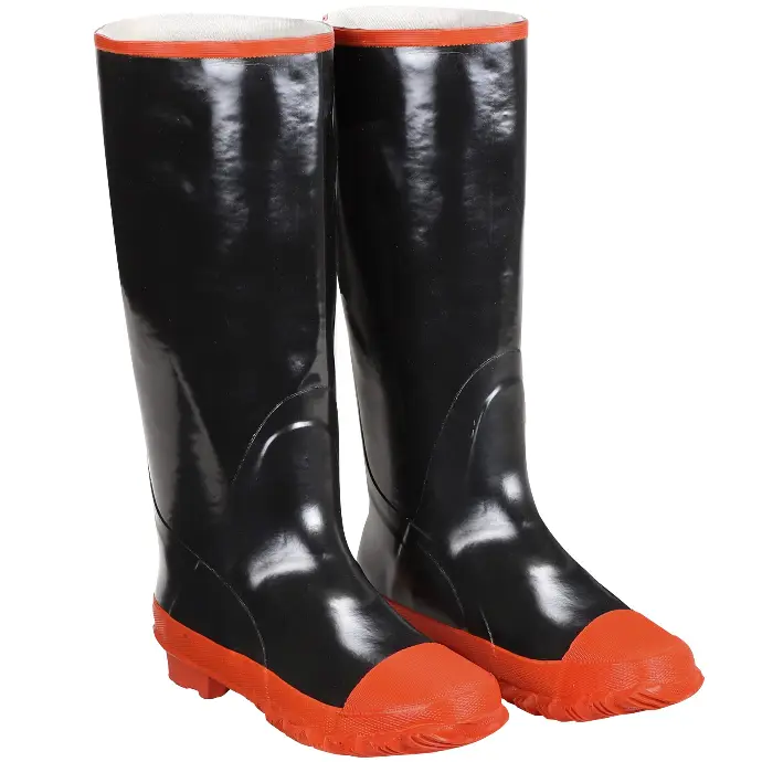 [638110010130] T-W RUBBER BOOTS #10 RED SOLE PR - BRRWB100
