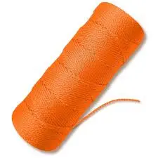 [073938313016] THE CORDAGE SOURCE TWINE #18 X 250 TWIST ORANGE NYLON SIEN - 545961