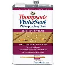 [032053428517] THOMPSON WATERPROOFING STAIN SEMI-TRANSPARENT WOODLAND CEDAR  GAL - TH042851-16