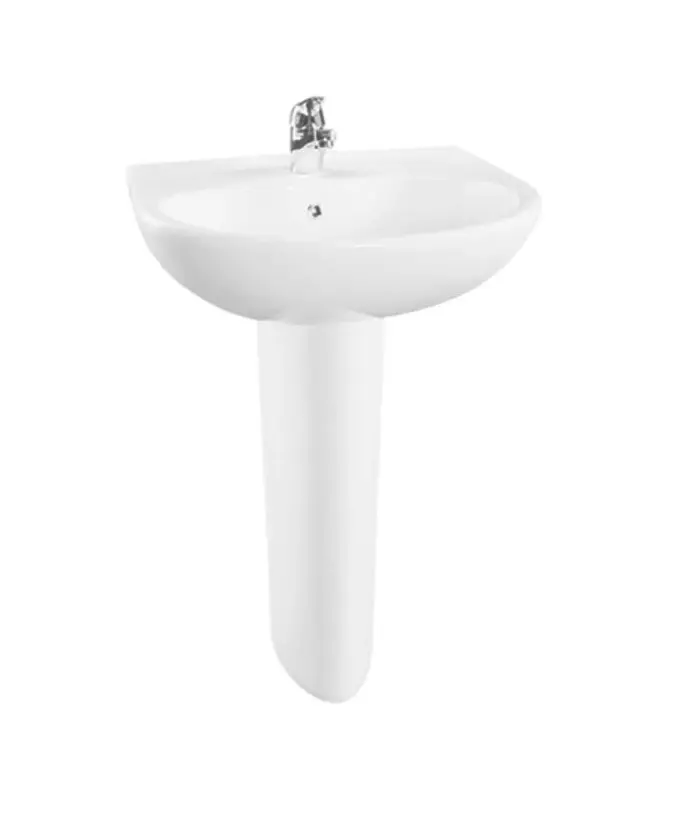 [L236CREW] TOTO " CONSTANTINE" PEDESTRAL LAVATORY 20" X 18" - L236CRE#W - TL510ERRTL510ERR