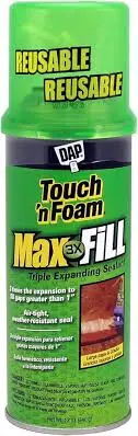 [075650000311] TOUCH N FOAM MAXFILL TRIPLE EXPANDING INSULATING FOAM 12oz - 00043
