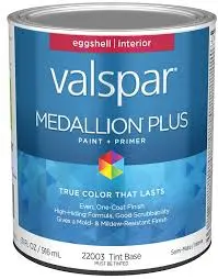 [035777594278] TRY IT ON INTERIOR LATEX PAINT EGGSHELL NEUTRAL BASE QUART - 0000Z8883-44
