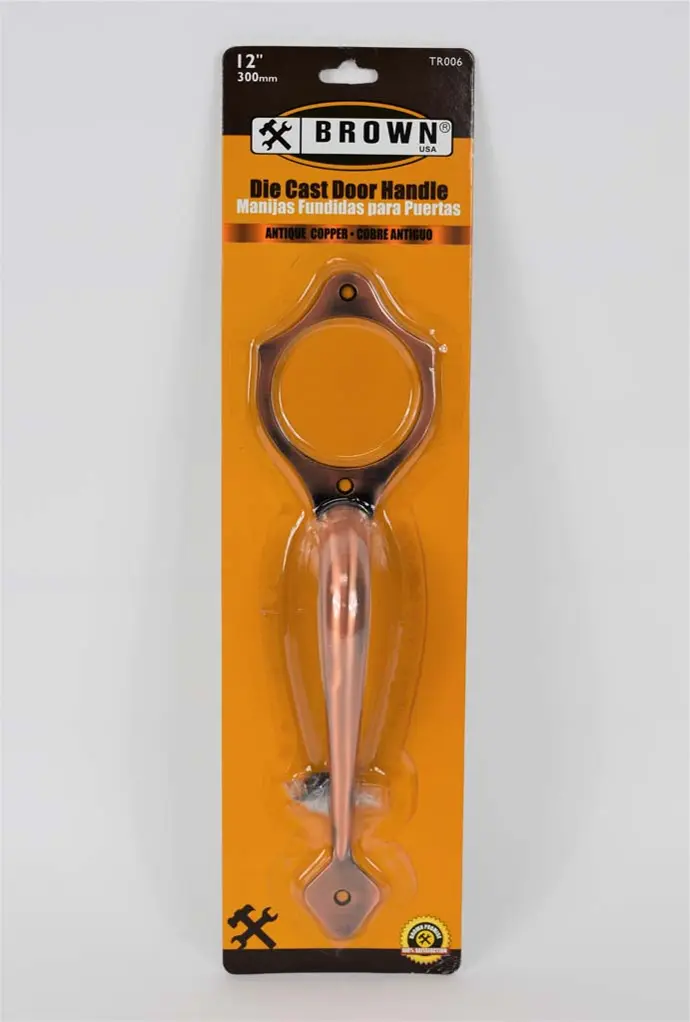 [638110018792] TT-AB DIE CAST DOOR HANDLE SHORT - TR009 